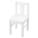 IKEA KRITTER КРІТТЕР, дитячий стілець, білий 401.536.99 фото thumb №1