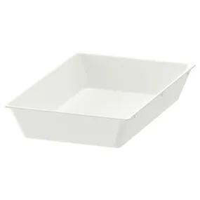 IKEA UPPDATERA УППДАТЕРА, лоток для кухонного приладдя, білий, 20x31 см 104.600.15 фото