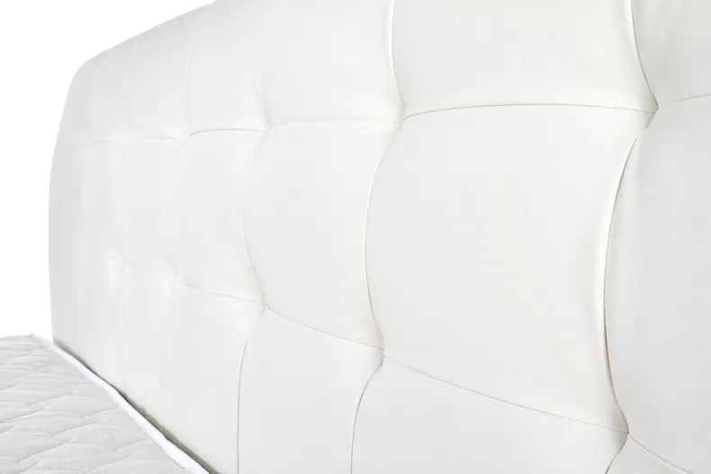 Ліжко двоспальне HALMAR SAMARA 160х200 см біле фото №8