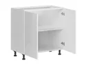 BRW Базовый шкаф для кухни Top Line 80 см двухдверный белый глянец, альпийский белый/глянцевый белый TV_D_80/82_L/P-BAL/BIP фото thumb №3