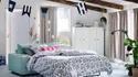 IKEA VIMLE ВІМЛЕ, 2-місний диван-ліжко, з широкими підлокітниками / САКСЕМАРА світло-синій 595.372.02 фото thumb №7