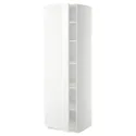 IKEA METOD МЕТОД, высокий шкаф с полками, белый / Рингхульт белый, 60x60x200 см 094.576.98 фото thumb №1