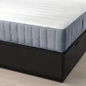 IKEA NORDLI НОРДЛІ, каркас ліжка з відд д/збер і матрац, антрацит/валевогське кам'яне вугілля, 90x200 см 795.368.81 фото thumb №2