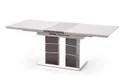 Обідній стіл розкладний HALMAR LORD 160-200x90 см, світлий ясен/темний ясен фото thumb №9