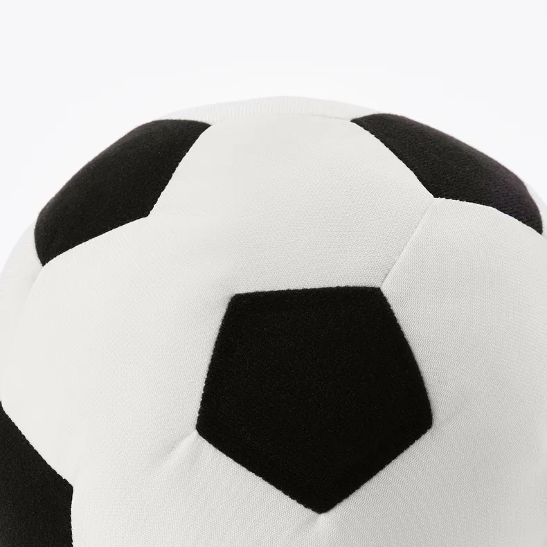 IKEA SPARKA СПАРКА, іграшка м’яка, футбольний/чорно-білий 205.067.63 фото №5
