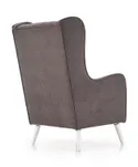 Мягкое кресло HALMAR CHESTER, серый фото thumb №5