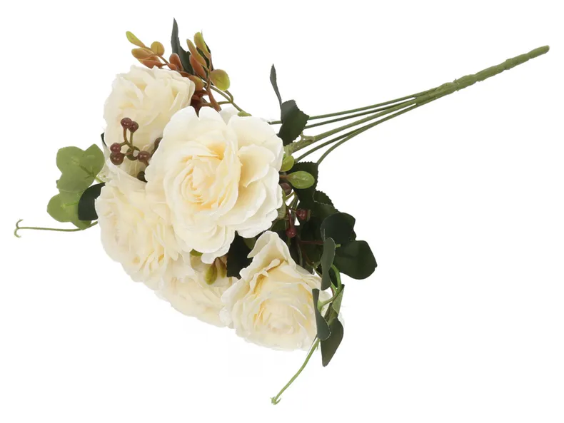 BRW букет троянд білий 090083 фото №1