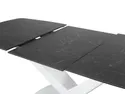 Керамічний Стіл SIGNAL CASSINO II, чорний / білий, 90x160 фото thumb №9