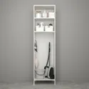 IKEA ENHET ЕНХЕТ, шафа, білий, 60x62x210 см 694.355.52 фото thumb №3