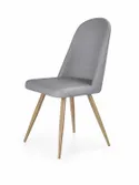 Кухонный стул HALMAR K214 серый/дуб медовый фото thumb №1
