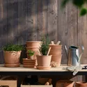 IKEA MUSKOTBLOMMA МУСКОТБЛОММА, горщик для квітів з піддоном, для приміщення, вулиці теракота, 15 см фото thumb №2