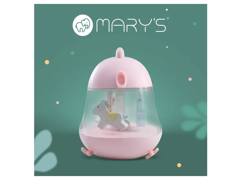 BRW Светодиодная музыкальная шкатулка Mary's светло-розовая 096905 фото №3