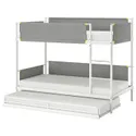 IKEA VITVAL ВИТВАЛ, выдвижная кровать, белый, 90x200 см 104.483.25 фото thumb №2