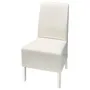 IKEA BERGMUND БЕРГМУНД, стул с чехлом средней длины, белый / Инсерос белый 893.847.35 фото