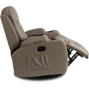 Массажное кресло MEBEL ELITE BOX, экокожа: серый фото thumb №13