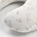 IKEA LEN ЛЕН, чохол на подушку для годування, в кроликах/білих, 60x50x18 см 004.141.37 фото thumb №5