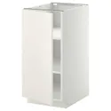 IKEA METOD МЕТОД, підлогова шафа з полицями, білий / ВЕДДІНГЕ білий, 40x60 см 294.581.97 фото thumb №1