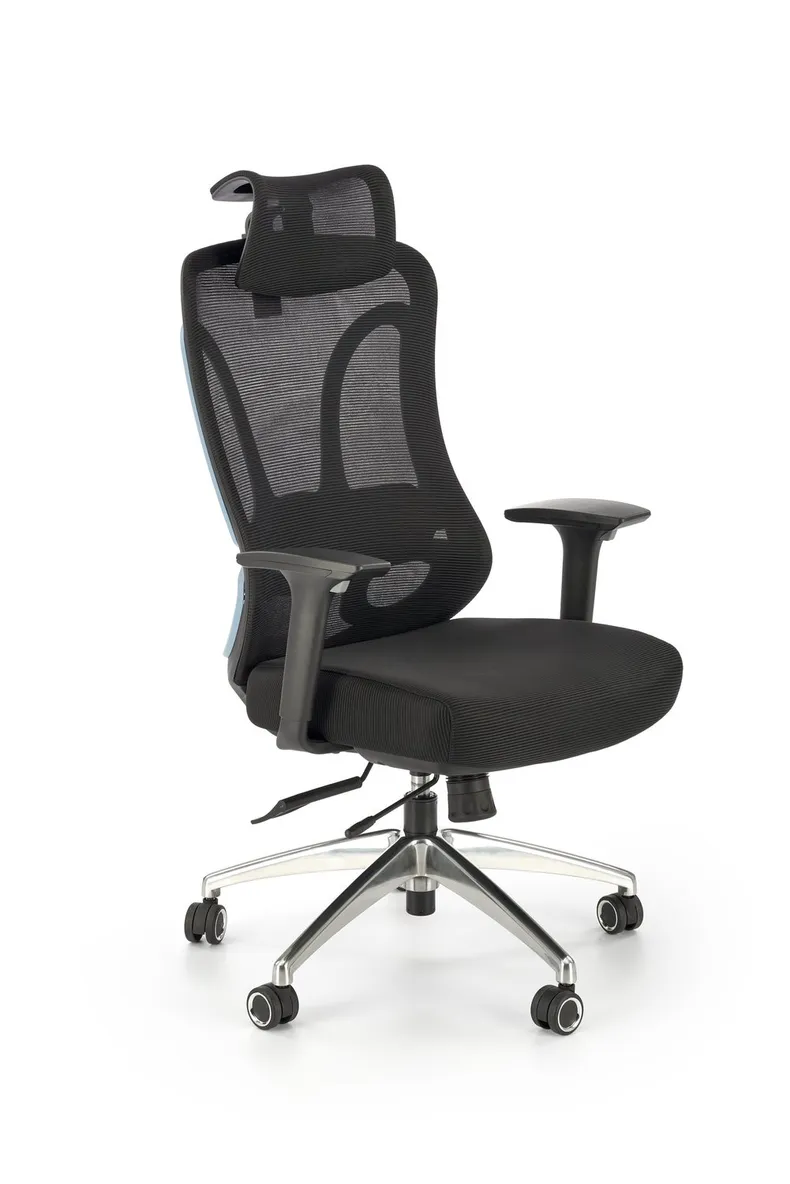 Кресло компьютерное офисное вращающееся HALMAR GILBERTO, черный фото №3