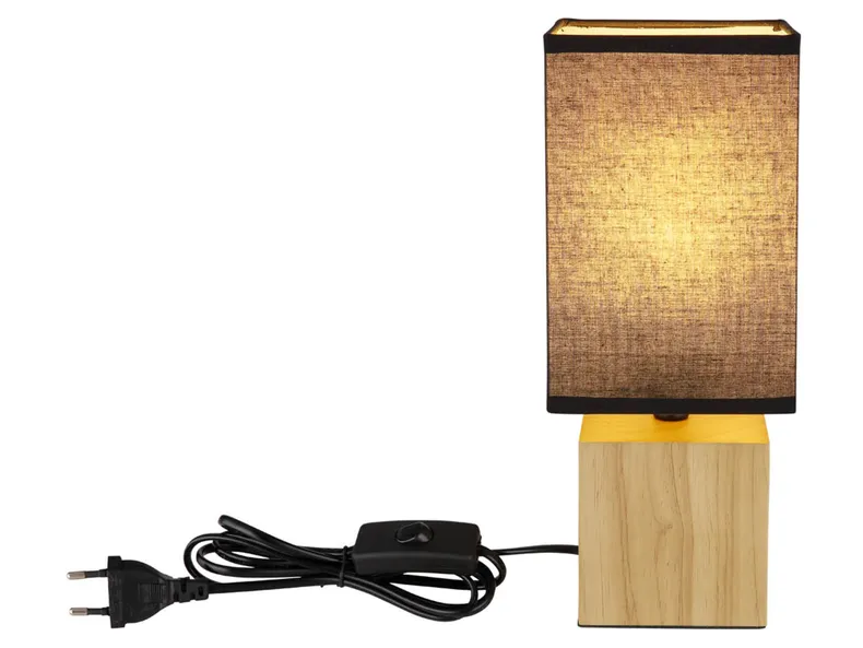 BRW Настольная лампа Valentino коричневого цвета 091454 фото №4