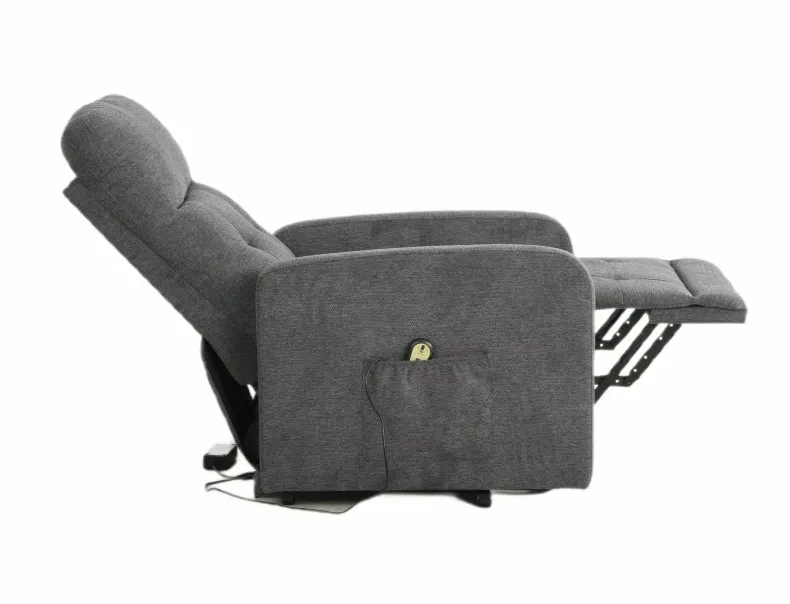 Кресло-реклайнер раскладное SIGNAL OTUS II Brego, ткань: темно-серый фото №7