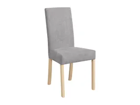 BRW Сірий велюровий стілець Campel сірий, дуб сірий/сонома TXK_CAMPEL-TX069-1-SORO_90_GREY фото
