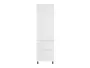 BRW кухонна шафа для вбудованого холодильника Tapo Special 60 см права біла екрю, альпійський білий/екрю білий FK_DL_60/207_P/P-BAL/BIEC фото