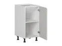BRW Базовый шкаф для кухни Sole 40 см правый светло-серый глянец, альпийский белый/светло-серый глянец FH_D_40/82_P-BAL/XRAL7047 фото thumb №3