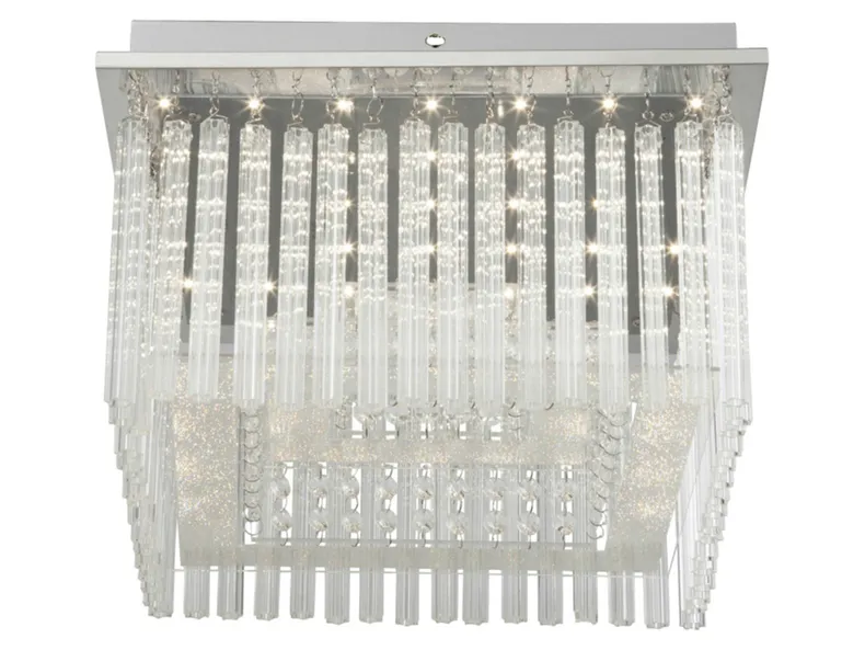 BRW Потолочный металлический светильник Vince LED серебристый 075918 фото №4