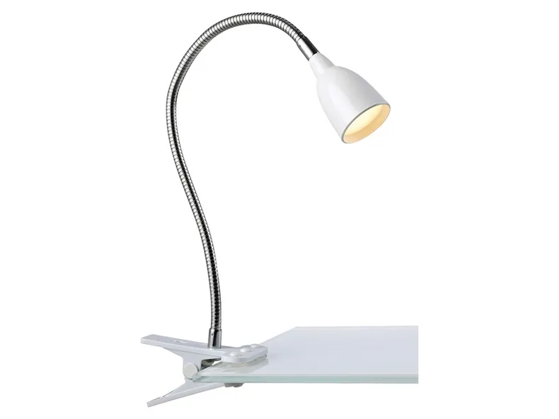 BRW Tulip LED, настольная лампа с зажимом 075772 фото №1