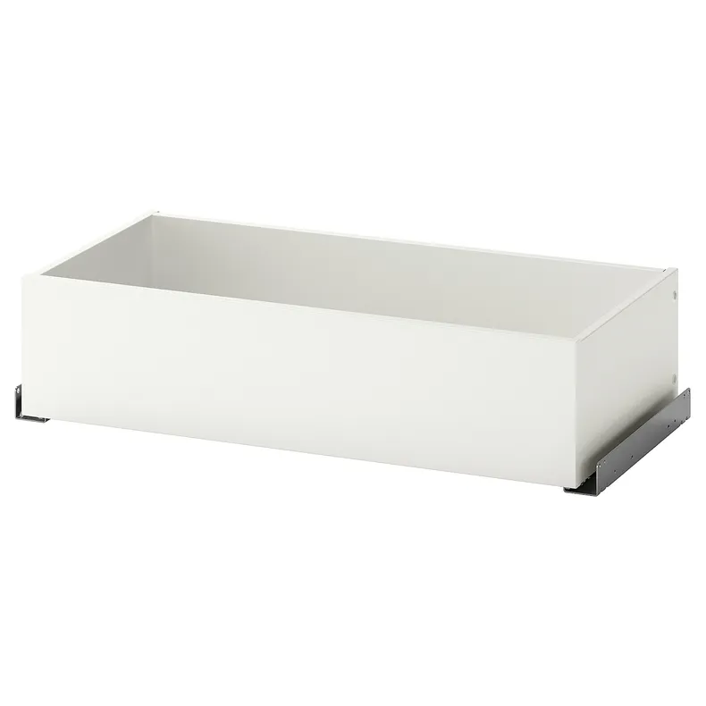 IKEA KOMPLEMENT КОМПЛИМЕНТ, ящик, белый, 75x35 см 702.467.44 фото №1
