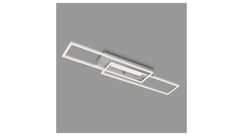 BRW Frame MID LED 2-позиционный металлический потолочный светильник серебристый 085523 фото №3