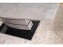 Обеденный стол SIGNAL LEONARDO, эффект бетона, 80x140 фото thumb №9