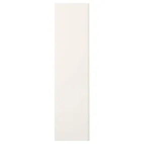 IKEA VIKANES ВІКАНЕС, дверцята з петлями, білий, 50x195 см 491.228.49 фото