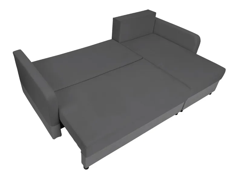 BRW Двосторонній розкладний кутовий диван Ritmo з ящиком для зберігання велюровий сірий, Маніла 19 Сірий / Онтаріо 19 NA-RITMO-LX_2DL.URC-G2_BB880D фото №3