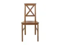BRW Алла 4 дерев'яний стілець коричневий, дубовий штирлінг TXK_ALLA_4-TX100-1-TK0 фото thumb №2