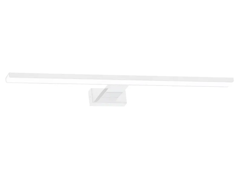 BRW Светильник настенный металлический для ванной комнаты Shine LED белый 086745 фото №1
