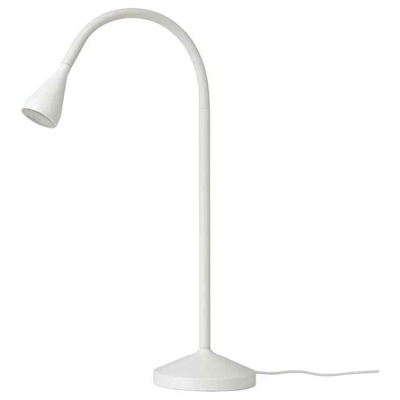 IKEA NÄVLINGE НЭВЛИНГЕ, рабочая лампа, светодиодная, белый 504.049.18 фото №1