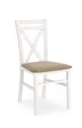 Кухонный стул HALMAR DARIUSZ белый/бежевый фото