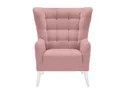 BRW Casey, крісло, Soro 61 Pink/TX057 White FO-CASEY-ES-G2_A5A20C фото thumb №1