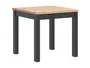 Стол обеденный BRW Maren, 80х80 см, TXS_MAREN/80/80-DASN/CA, черный/дерево фото
