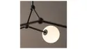 BRW Четырехпозиционный металлический потолочный светильник Fairy Black черный 087490 фото thumb №2