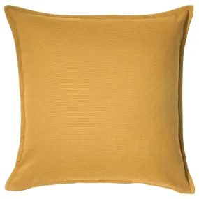 IKEA GURLI ГУРЛИ, чехол на подушку, золотисто-жёлтый, 50x50 см 203.958.21 фото