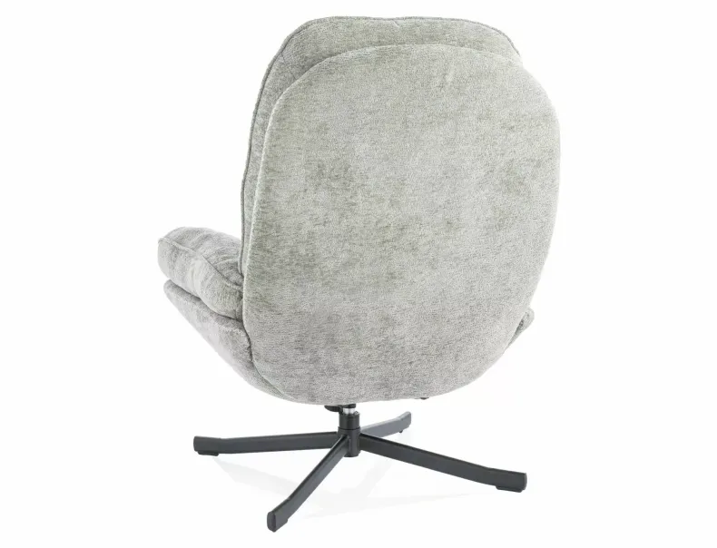Крісло м'яке поворотне SIGNAL HARPER, тканина: оливковий фото №2