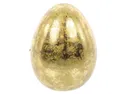BRW Декоративна фігурка BRW Яйце, 12,5 см, золотий 092498 фото thumb №1