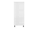Шафа кухонна для вбудованого холодильника BRW Tapo Special 60 см ліва біла екрю, альпійський білий/екрю білий FK_DL_60/143_L-BAL/BIEC фото thumb №1