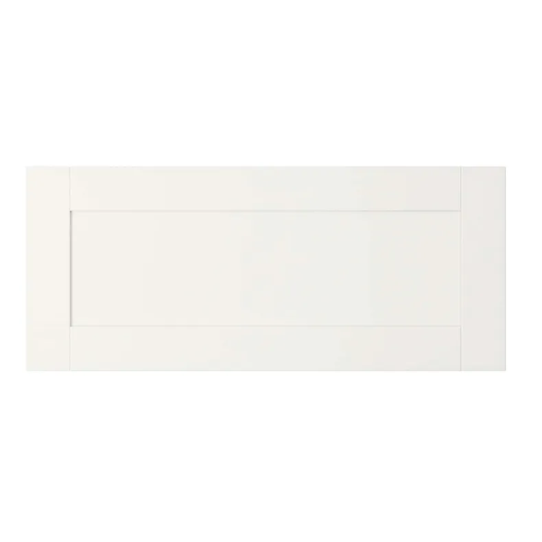 IKEA HANVIKEN ХАНВИКЕН, фронтальная панель ящика, белый, 60x26 см 402.918.51 фото №1
