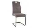 Обідній стілець SIGNAL AXO BREGO 18 - темно-сірий фото thumb №1