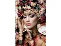 Картина на стекле SIGNAL FLOWER WOMAN II, 120х80 см фото thumb №1