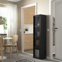 IKEA IVAR ІВАР, шафа з дверцятами, чорна сітка, 40x160 см 205.312.39 фото thumb №3