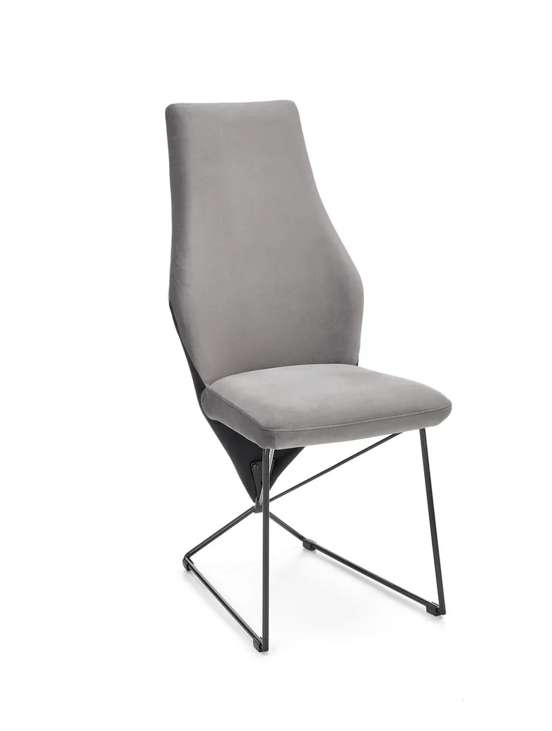 Кухонний стілець HALMAR K485 сірий, чорний фото №13